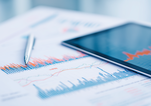 Finanzielle Charts und Datenanalyse